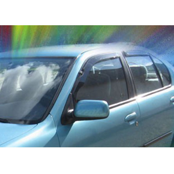 ΑΝΕΜΟΘΡΑΥΣΤΕΣ ΓΙΑ NISSAN PRIMERA P11 4D/5D 09/1996-2002 ΖΕΥΓΑΡΙ ΑΠΟ ΕΥΚΑΜΠΤΟ ΦΙΜΕ ΠΛΑΣΤΙΚΟ HEKO - 2 ΤΕΜ. - Image 2