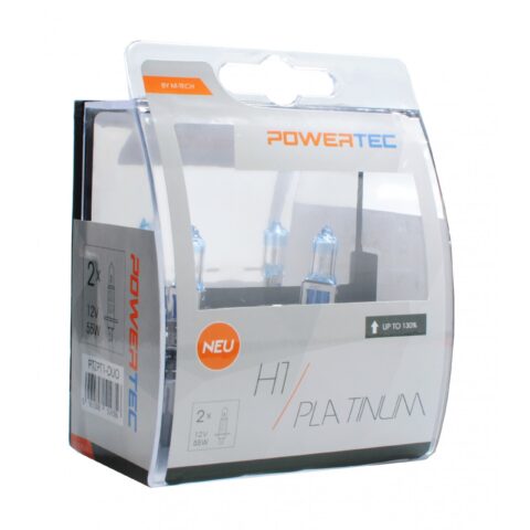 H1 12V 55W 3.250K +130% P14.5 POWERTECK PLATINUM 2ΤΕΜ. M-TECH