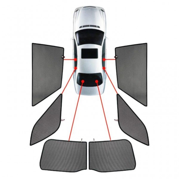 CarShades - ΚΟΥΡΤΙΝΑΚΙΑ CAR SHADES ΓΙΑ LAND ROVER RANGE ROVER SPORT 5D 2023+ - 6 ΤΕΜ. (PVC.LRO-RRS-5-C)