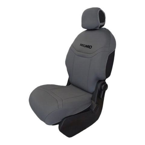 ΗΜΙΚΑΛΥΜΜΑΤΑ ΚΑΘΙΣΜΑΤΩΝ BUCKET RECARO ΓΚΡΙ ΜΕ ΥΠΟΔΟΧΗ ΠΡΟΣΚΕΦΑΛΟΥ ΜΕ VELCRO ΚΑΙ ΠΡΟΣΚΕΦΑΛΑ 2ΤΕΜ.