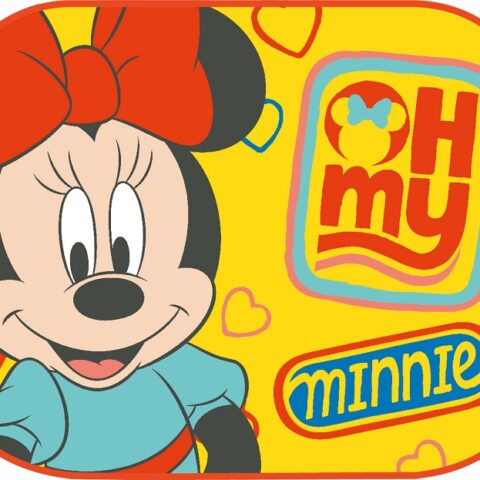 Amio - ΗΛΙΟΠΡΟΣΤΑΣΙΕΣ ΠΛΑΙΝΕΣ MINNIE & MICKEY ΜΕ ΒΕΝΤΟΥΖΑ (44x35cm) - 2TEM (S9331/AM)