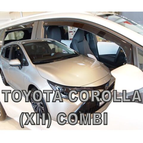 ΑΝΕΜΟΘΡΑΥΣΤΕΣ ΓΙΑ TOYOTA COROLLA XII 5D WAGON 2018+ ΣΕΤ ΑΥΤΟΚΙΝΗΤΟΥ ΑΠΟ ΕΥΚΑΜΠΤΟ ΦΙΜΕ ΠΛΑΣΤΙΚΟ HEKO - 4 ΤΕΜ.