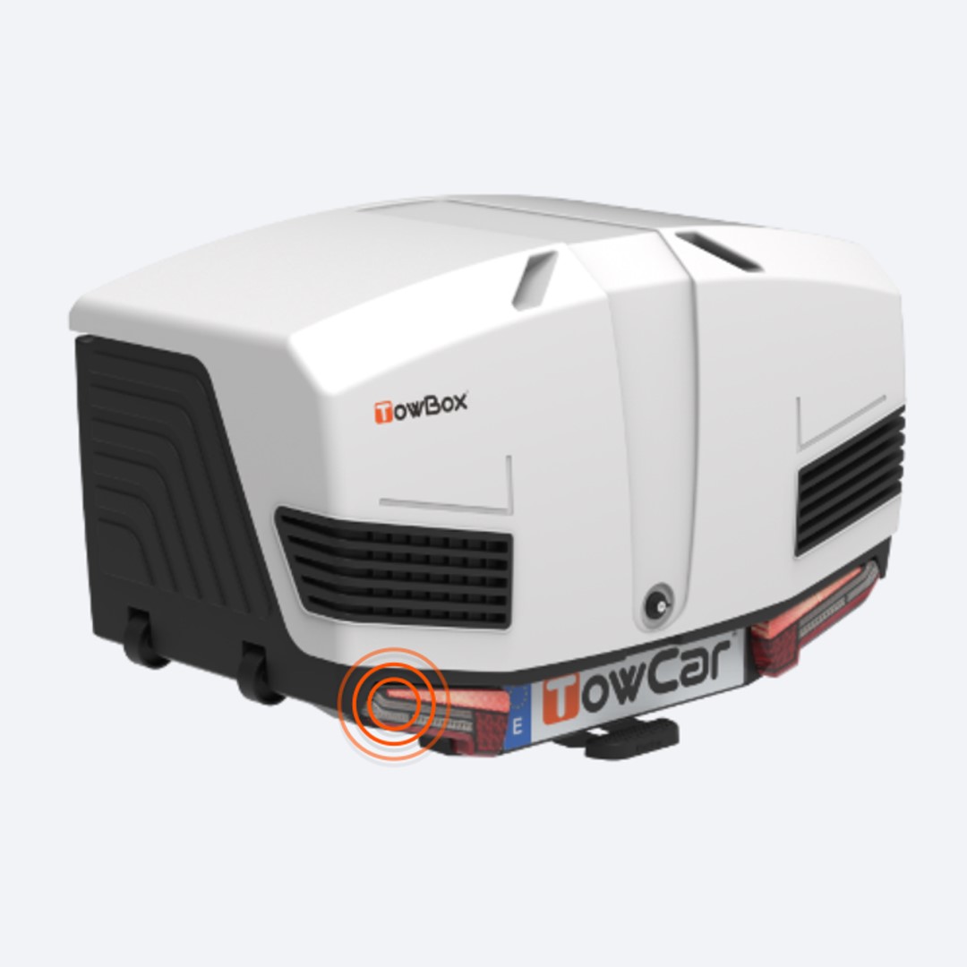 ΜΠΑΓΚΑΖΙΕΡΑ ΚΟΤΣΑΔΟΡΟΥ 400 LT TOWBOX V3 ARCTIC WHITE (ΛΕΥΚΟ) ΜΕ LED ΦΑΝΑΡΙΑ - Image 3