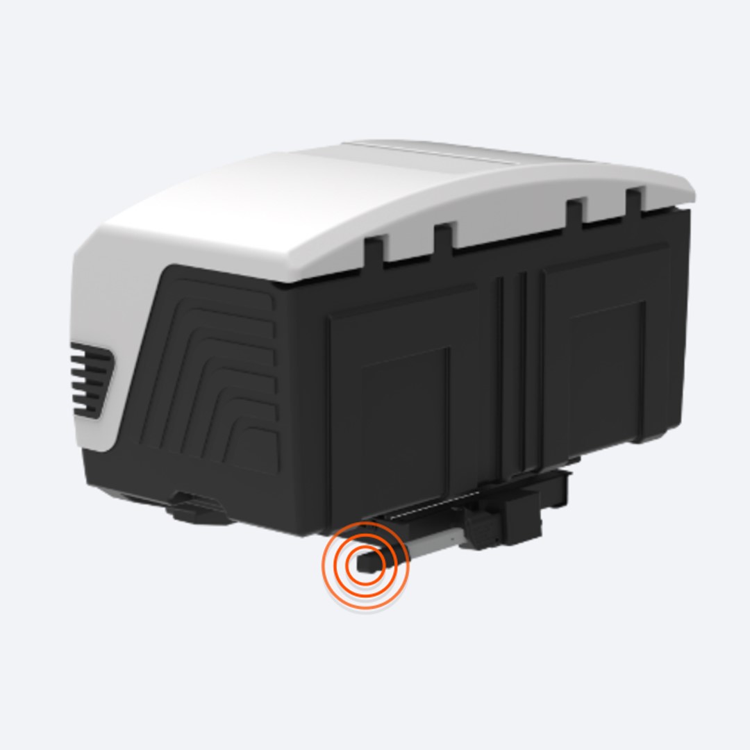 ΜΠΑΓΚΑΖΙΕΡΑ ΚΟΤΣΑΔΟΡΟΥ 400 LT TOWBOX V3 ARCTIC WHITE (ΛΕΥΚΟ) ΜΕ LED ΦΑΝΑΡΙΑ - Image 6