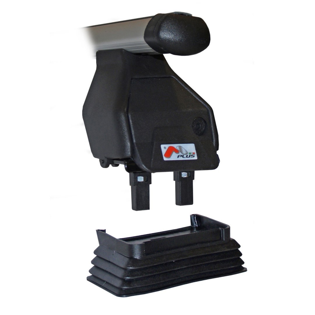Menabo - Σετ Μπάρες Οροφής Tema Σιδήρου τύπου Tema Black Για BMW Serie 1 (F20) Hatchback 09/2011 > 06/2019 5πορτο Μήκος 130cm - 1 σετ. (0110/MB+3360/MB+3330/MB) - Image 4
