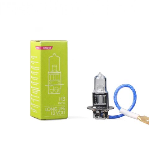 H3 12V 55W PK22s LONG LIFE ΑΛΟΓΟΝΟΥ 1ΤΕΜ. M-TECH