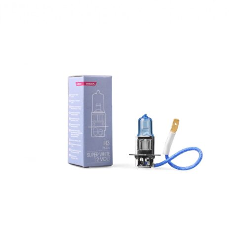 H3 12V 55W PK22s COLOR SUPERWHITE 1ΤΕΜ. M-TECH