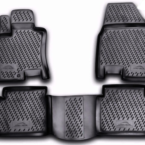 ΠΑΤΑΚΙΑ ΣΕ ΣΚΑΦΗ TPE ΛΑΣΤΙΧΟ ΓΙΑ NISSAN QASHQAI+2 09/2008-2014  ΣΕ ΜΑΥΡΟ ΧΡΩΜΑ NOVLINE - 4 ΤΕΜ.