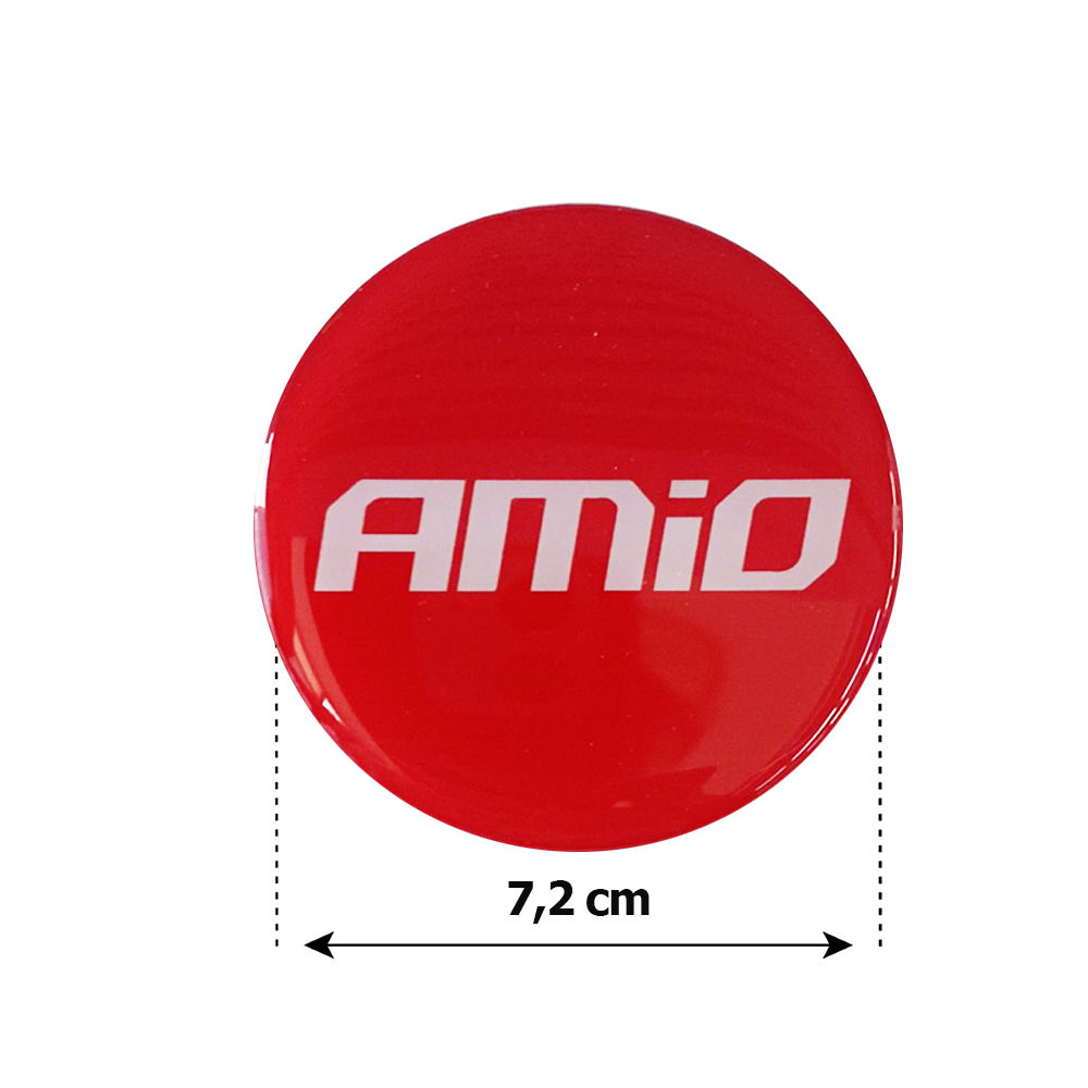 2 cm ΛΕΥΚΟ/ΚΟΚΚΙΝΟ ΣΜΑΛΤΟΥ - 4 ΤΕΜ.