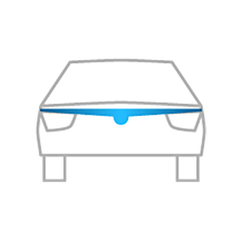 ΑΝΕΜΟΘΡΑΥΣΤΗΣ ΚΑΠΩ ΑΥΤΟΚΙΝΗΤΟΥ ΓΙΑ VW CARAVELLE /TRANSPORTER T5 2D 2003-2010 ΑΠΟ ΕΥΚΑΜΠΤΟ ΦΙΜΕ ΠΛΑΣΤΙΚΟ HEKO - 1 ΤΕΜ.