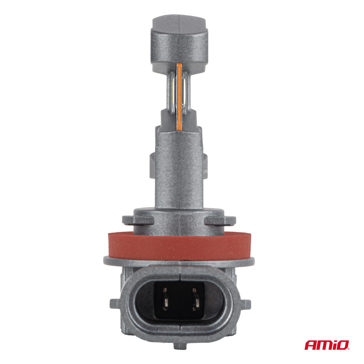 Amio – Λαμπτήρες Leds H11 18W 2700lm 6000K 9-18V με Έγκριση Τύπου R37 E-Mark Plug & Play FAN, προσφέρουν ψυχρό λευκό φως και νόμιμη οδήγηση – 2 Τεμ. (05120/AM) - Image 10