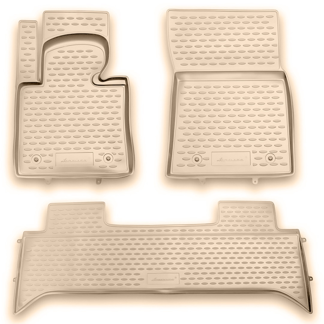 ΠΑΤΑΚΙΑ ΣΕ ΣΚΑΦΗ TPE ΛΑΣΤΙΧΟ ΓΙΑ LAND ROVER RANGE ROVER 2001-2012 ΣΕ ΜΠΕΖ ΧΡΩΜΑ NOVLINE - 4 ΤΕΜ.