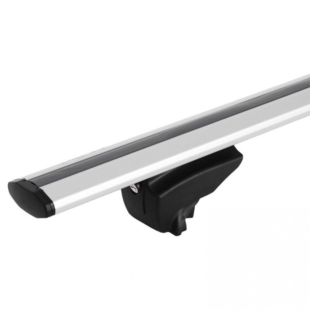 MENABO ΜΠΑΡΕΣ ΟΡΟΦΗΣ ΑΛΟΥΜΙΝΙΟΥ LINCE XL SILVER 135 cm ΣΕ ΑΣΗΜΙ ΧΡΩΜΑ ΓΙΑ Mercedes Benz CLA-Class (C178/174) Shooting Brake 01/2026 > 5πορτο / Station Wagon ΜΕ FLUSH RAILS - 2 ΤΕΜ (8880/MB) - Image 5