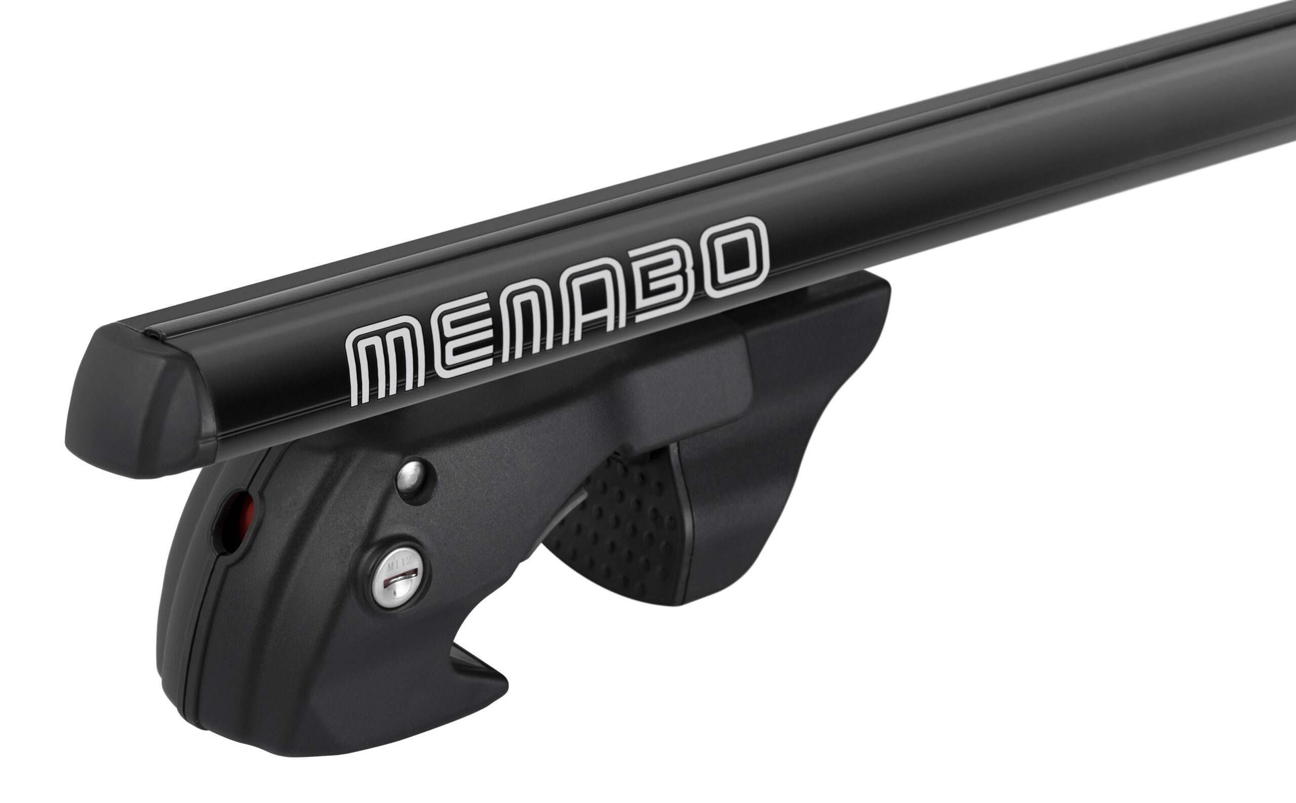 MENABO ΜΠΑΡΕΣ ΟΡΟΦΗΣ ΑΛΟΥΜΙΝΙΟΥ SHERMAN XL BLACK 135 cm ΣΕ ΜΑΥΡΟ ΧΡΩΜΑ ΓΙΑ Jeep Avenger (JJ) 01/2023 > 5πορτο / SUV ΜΕ RAISED RAILS (Παράλληλες Μπάρες με Κενό) - 2 ΤΕΜ. (12290/MB) - Image 3