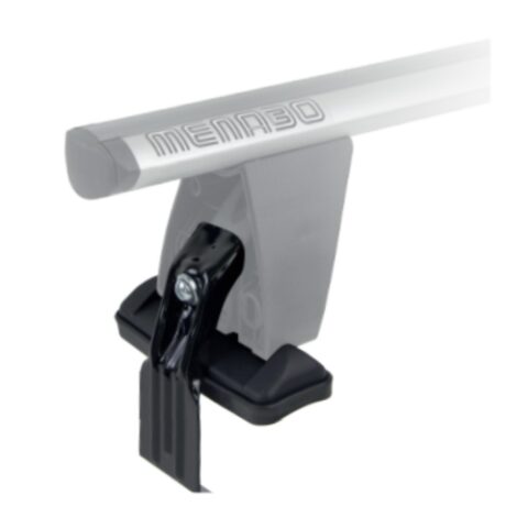 Menabo - DLKIT03G KIT TYPE G Άκρα (Πόδια) για Μπάρες Οροφής Delta / Omega χρώματος Black / Silver - 1 Σετ (9650/MB)